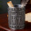 Egyptian Embossed Cylinder Pen Cup Multitunctional Alloy Pen-B 5