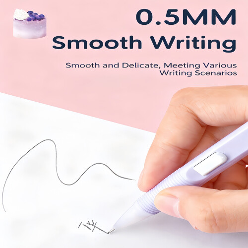 Ergonomic Automatic Mechanical Pencil For Kids With 2B Leads,-1 2
