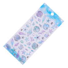 Ocean Creature Embossed PVC Sticker For Journal Notebook-23