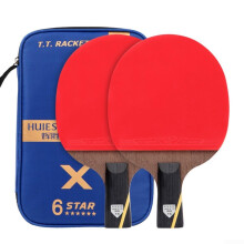 Engineered Carbon Fiber Rubber Table Tennis Bats Provide Excellent Performance in Competition Games (Short Pair)