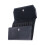 Leather Pen Case with 12 Slots Pen Case-black lychee pattern 1