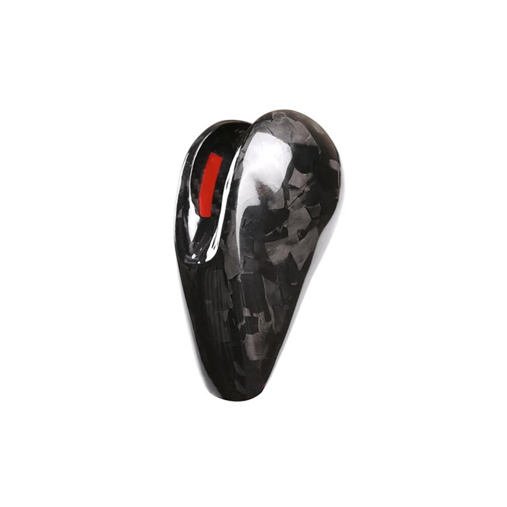 Real Carbon Fiber Gear Shift Knob Cover For Porsche Macan 911 Cayman Boxster Panamera 718 Luxury Upgrade 9339159646953