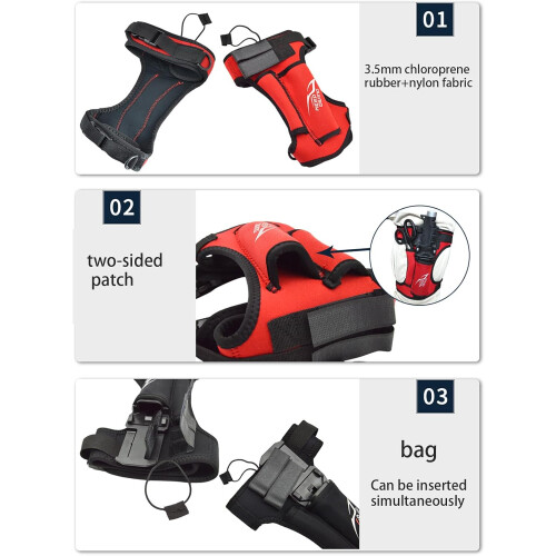 Knifed Set Adjustable Knifed Sheaths for various water environments 1