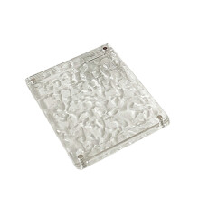 Waves Pattern Clear Acrylic Card Holders Sturdy Base For-B