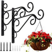 Decor interior și exterior durabil, cârlige de perete multifuncționale pentru hrănitoare de păsări, clopoței de vânt cu felinare, suporturi