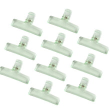 10 stuks helder acryl paperclip 75 mm papierklemmen-Groente