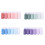 6pcs Removable Double Sided Adhesive Pens Precise Craft-Purple 2