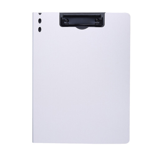 Document Organiser Clipboard Standard Size Flipping-White