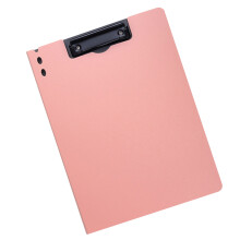 Document Organiser Clipboard With Vertical Metal-pinkOrange