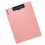 Document Organiser Clipboard With Vertical Metal-pinkOrange 1