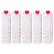 5 Stuks 6 Gat Voorgeponst Bindmiddel Divider Met-A6-model