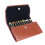 Leather Construction Waterproof Magnetic Closure-gray canvas 6
