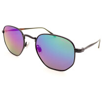 Superdry Sunglasses Studios Crew Black with Multi-Layered Mirror Lenses 004