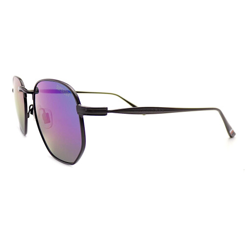 Superdry Superdry Sunglasses Studios Crew Black with Multi-Layered Mirror Lenses 004 1
