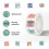 Motiverende Quote Sticker Esthetische Label Afdichtingssticker 4