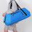 Sporty backpack with waterproof material and separate shoe compartment for comfort (blue) 2