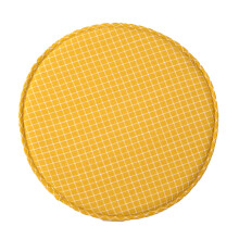Memory Foam Chair Cushion, Bohemian Style Soft Round Pad For Indoor Outdoor Use, Ergonomic Design With Skid-Proof Backing And Ties Included, Green