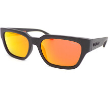 Superdry SDS 5004 Sunglasses Matte Black with Red Mirrored Lenses 104
