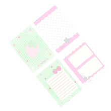 Clear Plastic Flexible Rings Binder Cover-Model 1 Paper 60PCS