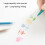 Colored Gel Inks Pens 0.6MM Tip for Daily Journaling-234pcs 5