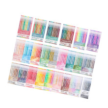 Colored Journaling Pen Fluorescent Color Gel Pen 0.6MM-213pcs