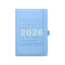 Schemaplanner met maandelijkse wekelijkse lay-outs,-lichtblauw
