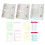 Clear Plastic Flexible Rings Binder Cover-Model 1 Paper 60PCS 2