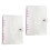 PVC Rings Binder Cover for Small Notebooks-Purple 1