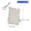 3 Inch Mini Photo Protector With Carry Hook Key-pink blue 4