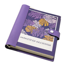 Reusable B5 Size Notebook Interchangeable-Monstera deliciosa