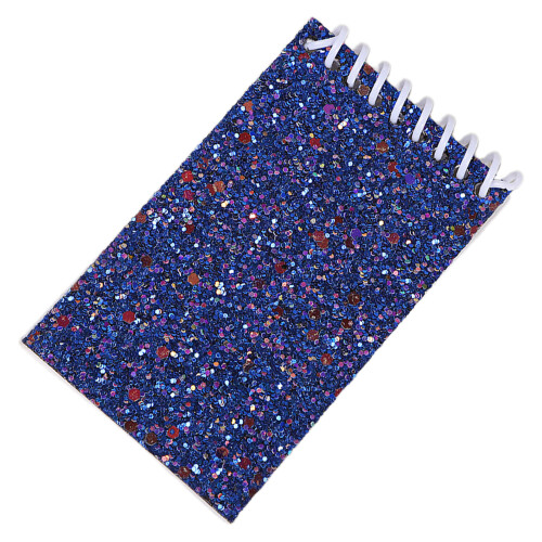 Twin Coil Binding Notebook 20 vellen ongevoerde-Marineblauw