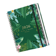 Schedule Planner With Monthly Weekly Layouts Great-green vine