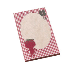 Adhesive Fruit Pattern Themed Stick Note Reusable Write-4