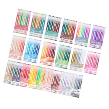 Professional Acrylic Gel Inks Pens Fluorescent Color Gel-186pcs