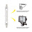 5 Pack R7S 118mm 300W 230V,R7S Halogen Linear Light Bulb, Dimmable Halogen Lamp for Construction Work Landscape Lighting 2