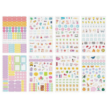 Pack d'accessoires de planificateur de livre d'autocollants