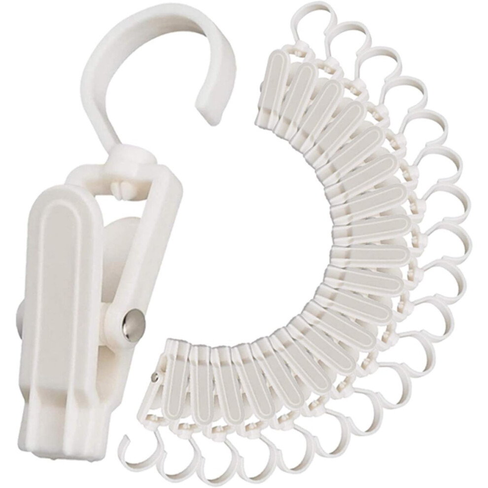 Super Strong Plastic Swivel Hanging Hooks For Family Travel, Ridged Inner Grip Conveniently Swivels 360 Degree, Multi-Purpose Usage Durable High Quali 9454554161259
