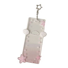 Porte-clés à la mode pour cartes de Campus, petites-Rose