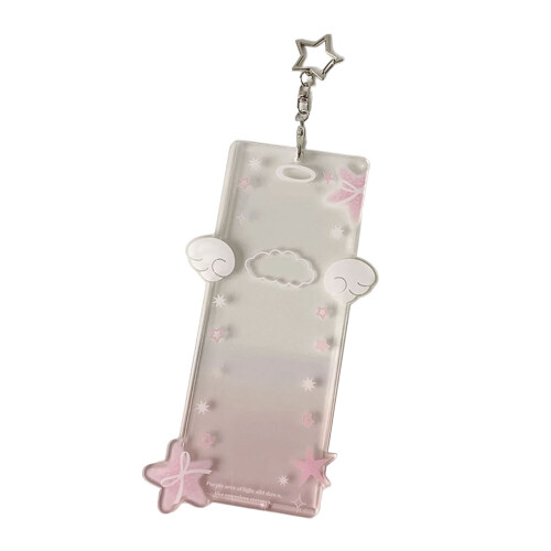 Porte-clés à la mode pour cartes de Campus, petites-Rose