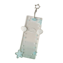 Porte-cartes multifonctionnel résistant aux rayures,-Bleu