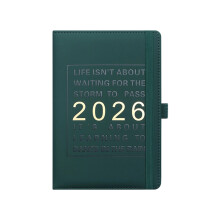 Planificateur de travail pour carnet de notes,-Vert