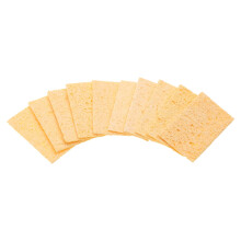 10 Pieces Heatresistant Soldering Iron Sponge Hightemperature Resistant Welding Accessories