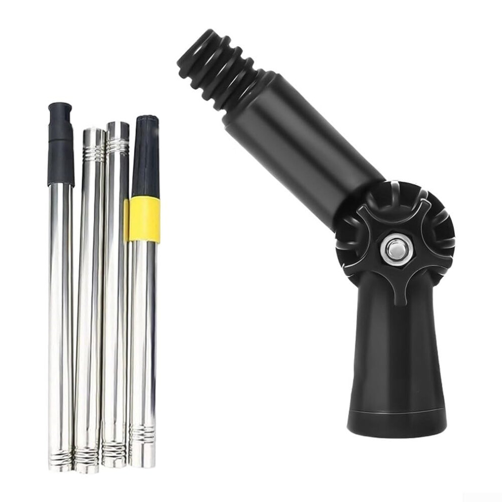Extendable For Paint Roller Pole 1 2M Swivel Joint Adjustable Extension Pole Compatible With Rollers For Walls Ceilings 9119770013507
