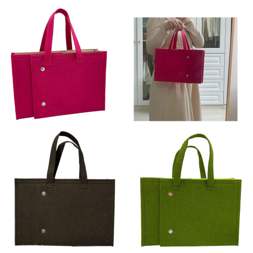 Sac de classement pliable, grande capacité, pour-Marron foncé 2