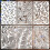 Modèles floraux géométriques pour peinture-Ensemble 1 6