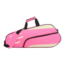 3 Racket Tennis Bag Badminton Racket Bag 72 x 11 x 30 cm Large Shoulder Bag Pink