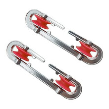 Akcesoria do sznura do bielizny, aluminiowy rozpieracz do sznura do intensywnego użytku, wodoodporna obudowa z tworzywa sztucznego z kółkami z
