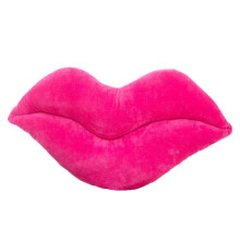 Lip Pillow Plush Cushion, Fashionable Decor For Your Living Space, 30cm Pink Lip-Shaped Pillow, Soft High-Quality Cotton Velvet, Perfect Gift