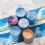 Ensemble de bandes de Scrapbooking esthétiques à-De beaux nuages 7