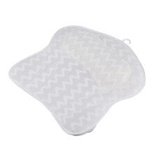 Cojín de spa para bañera, accesorios de bañera portátiles y lavables con función de lavado a máquina, almohada relajante para la cabeza y el